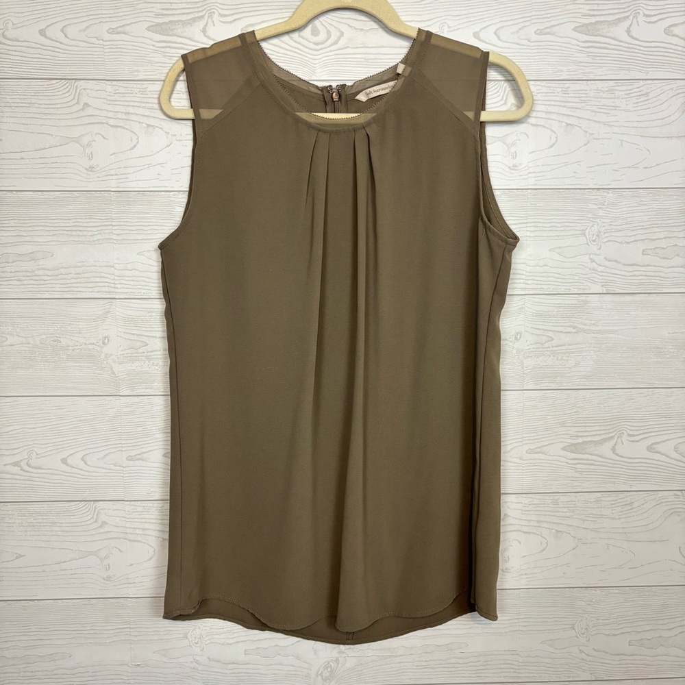 Soft Surroundings Chiffon Layered Sleeveless Blouse Size Large